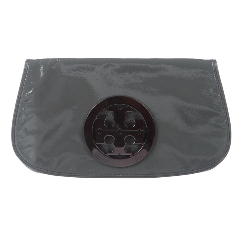 Tory Burch Amanda Patent Leather Clutch